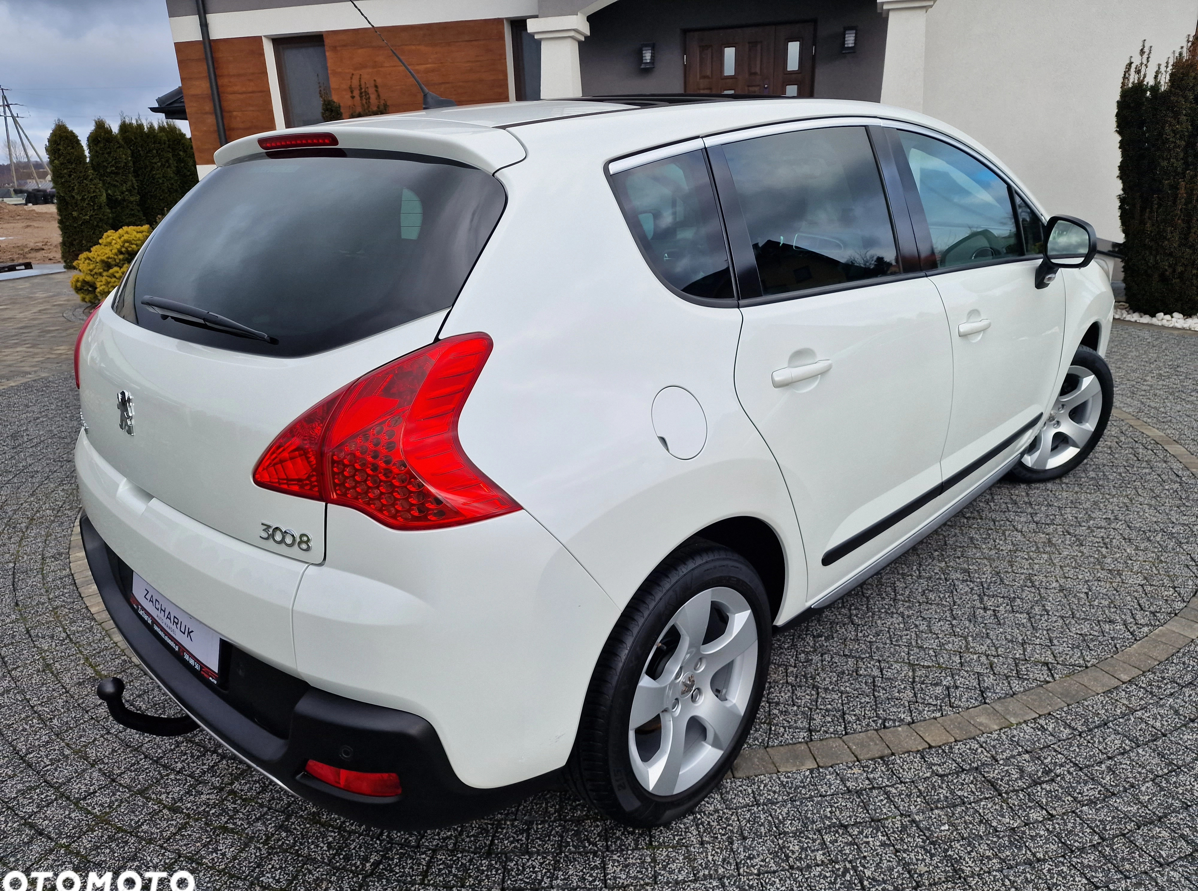 Peugeot 3008 cena 26700 przebieg: 175121, rok produkcji 2010 z Grudziądz małe 407